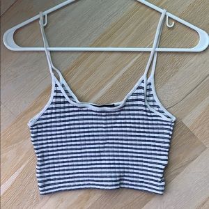 COPY - Brandy Melville Cropped Stripped Tank